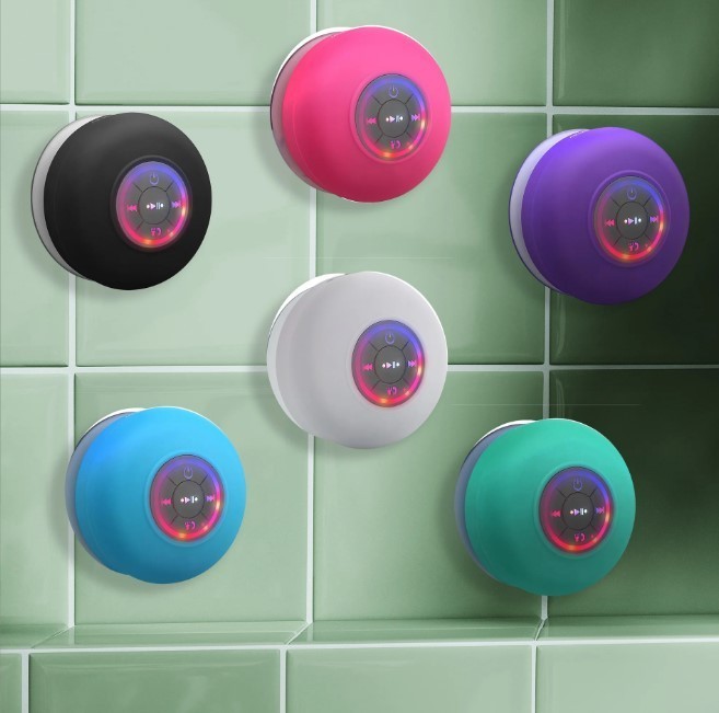 suction cup shower bluetooth speaker